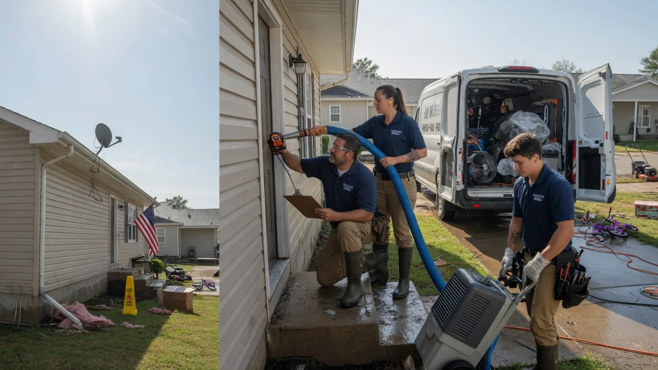 Ceiling Water Damage Restoration in Meta, MO near me